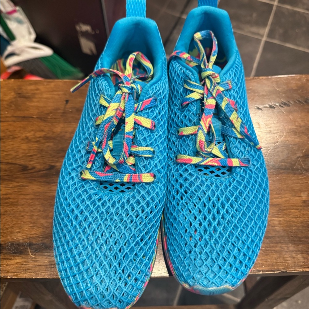 NOBULL Blue Athletic Shoes Lightweight Mesh Design